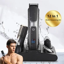 

2021 New Hair Clipper Professional All-In-One Hair Trimmer for Men Electric Beard Trimmer Set Hair Cutter Machine Grooming Kit