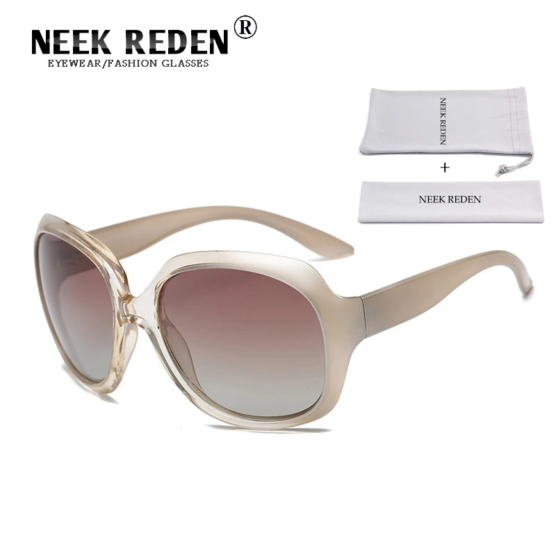 

Retro Oversized Oval Women Polarized Sunglasses Hot Discount Korean Style Glasses Trend Ladies Outdoor Rave Party Sun Glasses