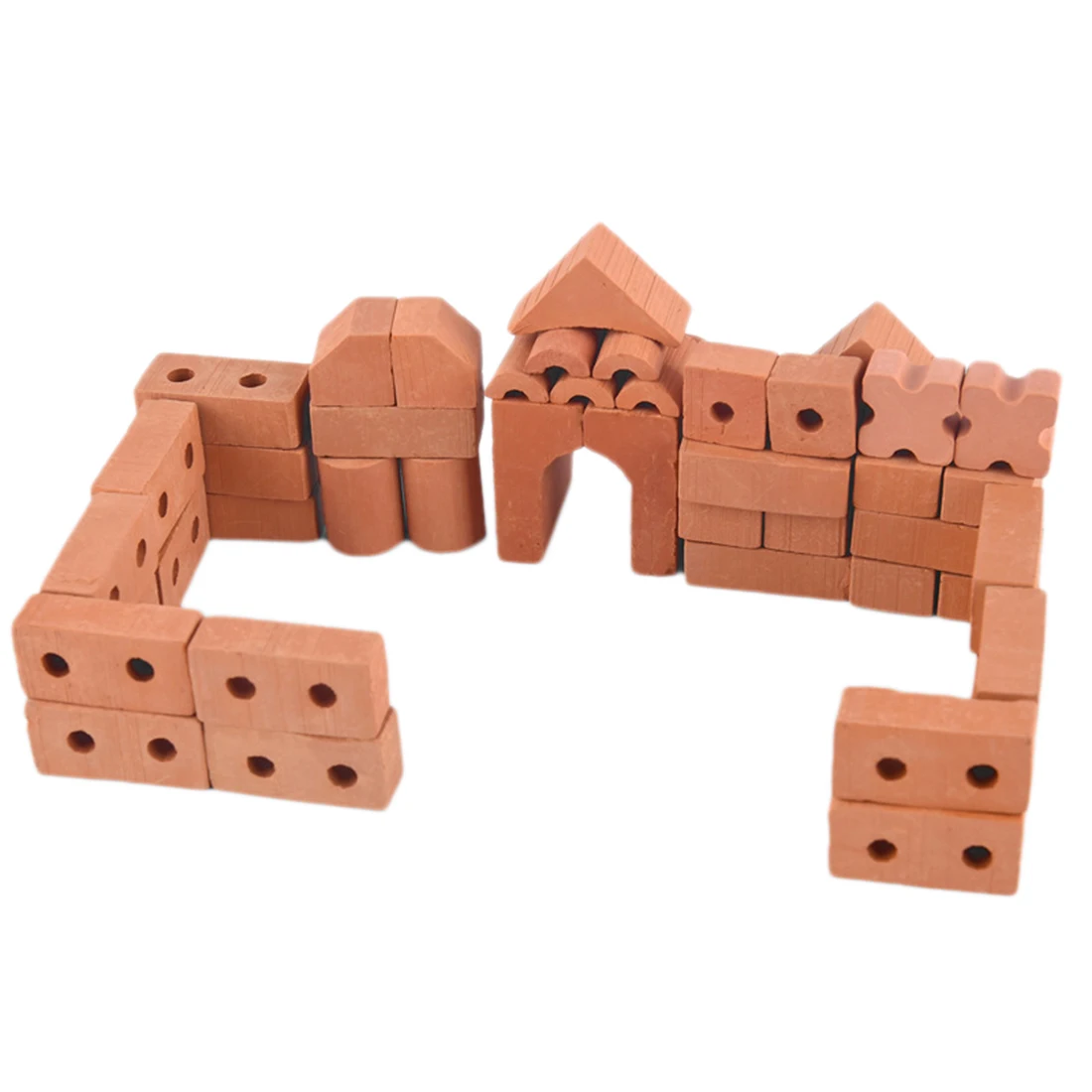 

Surwish 1 Pcs DIY Sand Table Building Materials Small Brick Castle Set