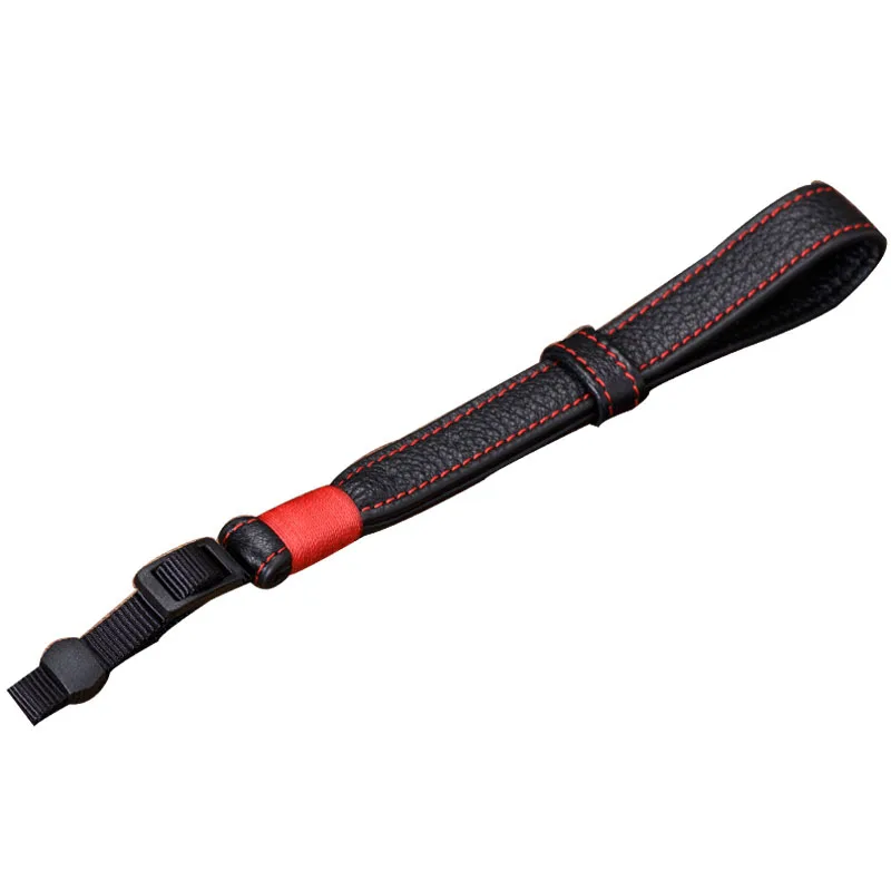 Originali Fatti A Mano Genuino Pelle Di Daino Di Cuoio Della Macchina Fotografica Cinturino Da Polso Della Mano Cordino Applicabile Per Sony Micro Sin