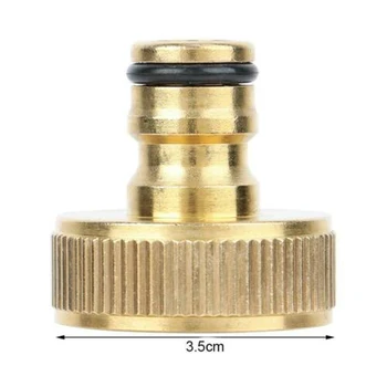 

1Inch Female Garden Watering Water Hose Pipe Brass Adaptor Connector Fittings *4