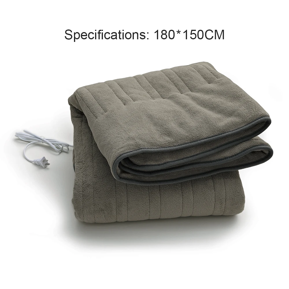 High-quality electric blankets for single and double heating electric mattresses with regular temperature adjustment and heating