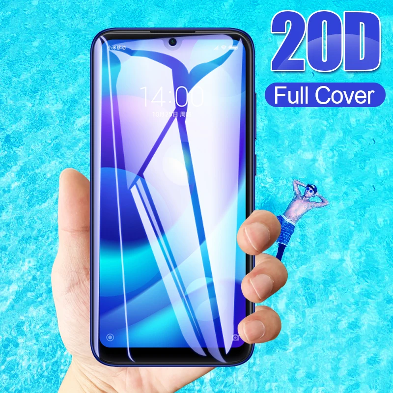 

20D Curved Screen Protector Film On The For Xiaomi Redmi K20 4X Note 7 6 5 Pro Full Cover For Redmi 5 PLus 5A 6A Tempered Glass