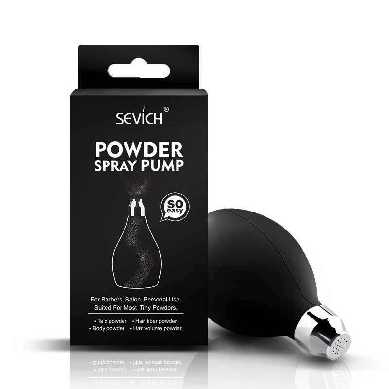 Sevich 1 pcs Hair Building Fiber Spray Applicator Rubber Sprays For Hair Loss Product Applicator Spray Pump Tool Easy Usage