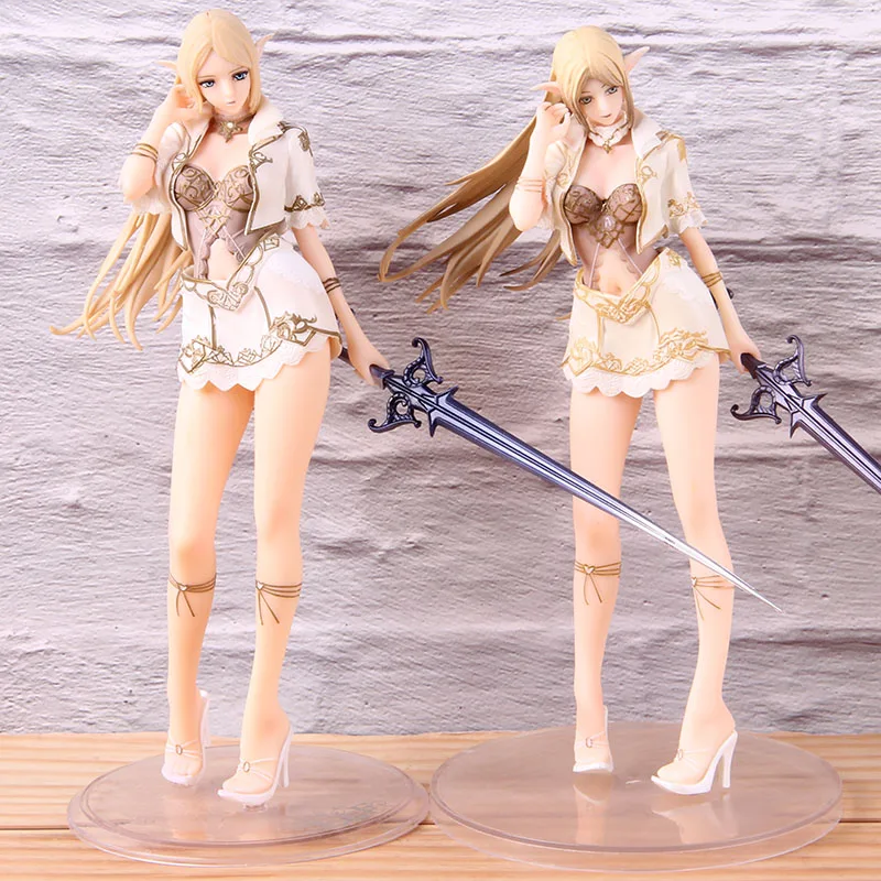 Lineage2 эльф Lineage 2 фигурка ПВХ Горячая игра фигурка Lineage II Коллекционная модель игрушки для девочек куклы подарок