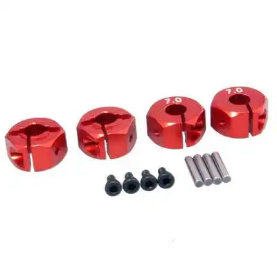 7 mm 12 мм универсальный колесный шестигранный адаптер для HSP Sakura 1/10 Масштаб RC спортивный автомобиль внедорожный автомобиль bigfoot автомобиль 5 6 7 мм шестигранный адаптер колеса - Цвет: 7 mm