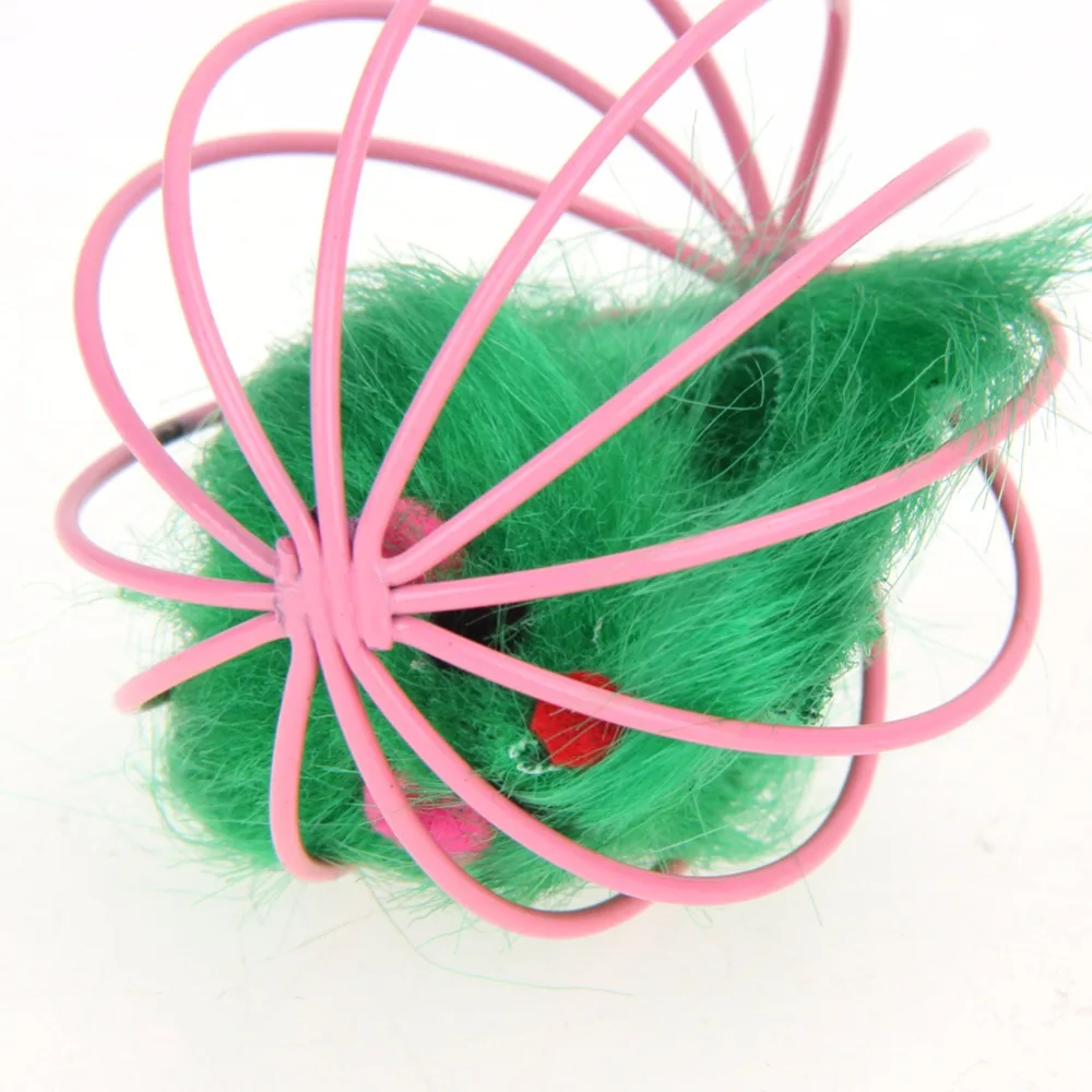 Cat Toys Lovely Ball Mouse Toys for Cats Feather Funny Playing Mice Mouse Toys Pet Animals Cute Plush Toy
