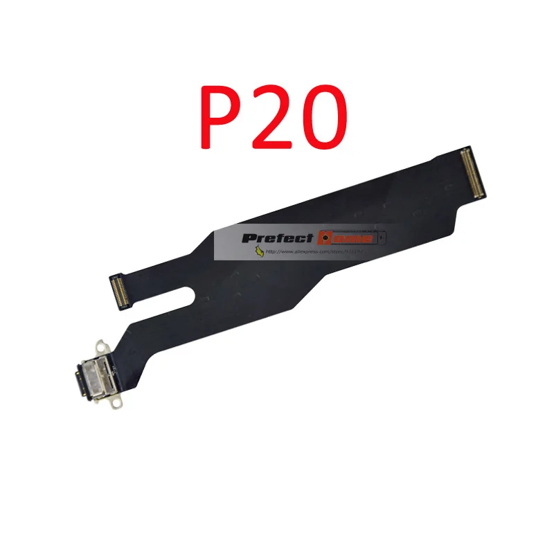 For P20 1 шт. для huawei P9 P10 lite Plus USB док-коннектор, зарядный порт зарядное устройство микрофон с гибким кабелем Модульная плата - Цвет: For P20