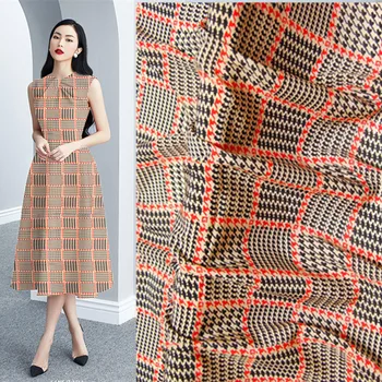 

Natural printed 100% mulberry silk crepe de chine fabric cloth 138 cm width 14 mm summer breathable dress shirt clothing fabric