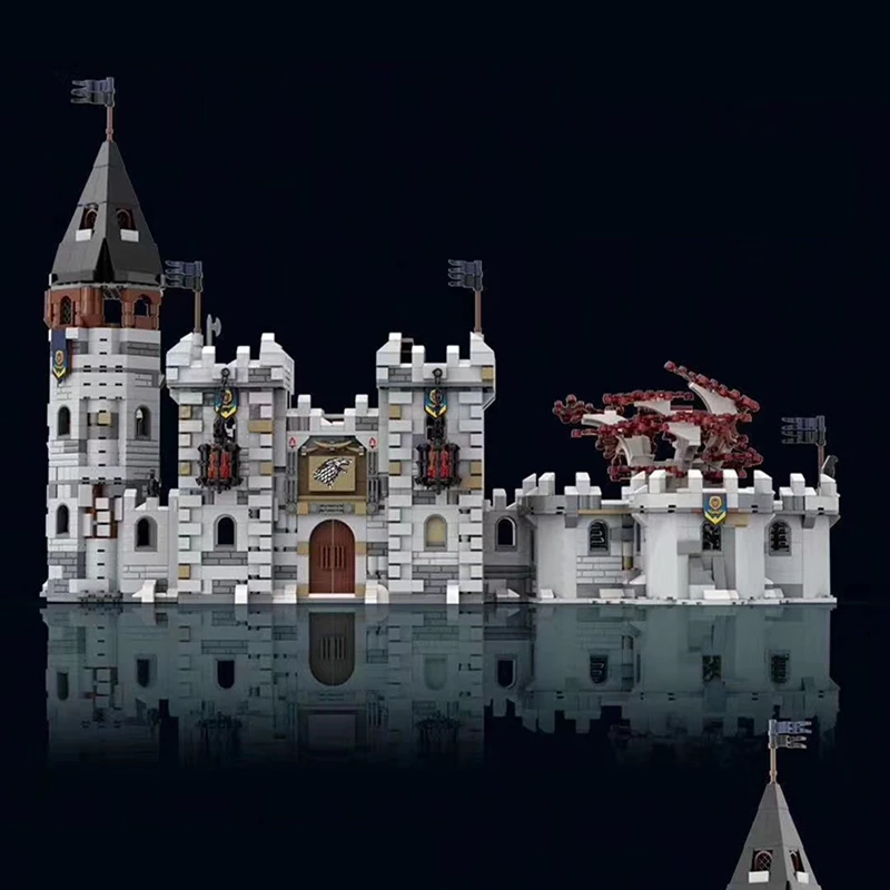 K89 K90 K101 Drama Winterfell Castle dragon MOC-39717 Figures Model Building Blocks Bricks Diy Toys | Игрушки и хобби