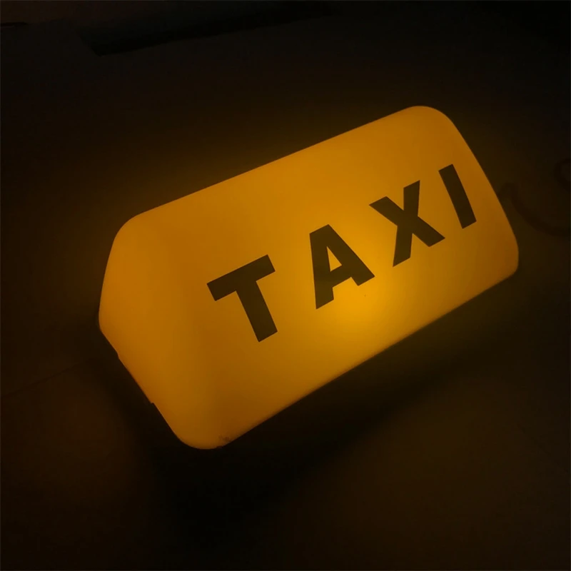

TAXI Led Indicator Light Sign LED Day Light Car Daytime Running Lights DC 12V 3W Auto Driving Roof Top Cab LED Sign Car Styling