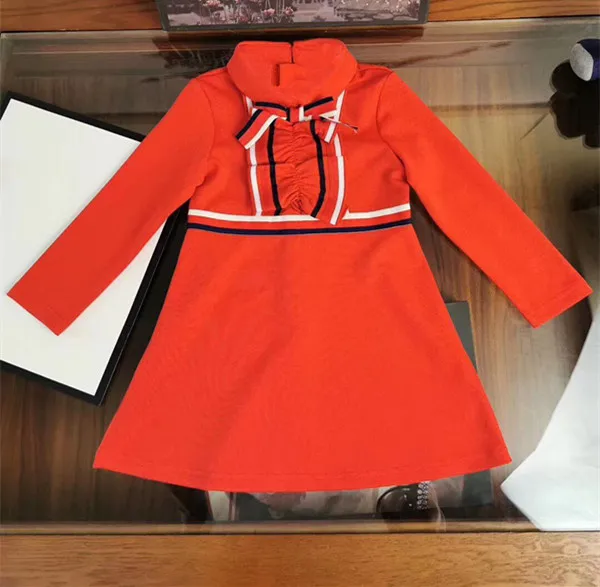 

2019 New children Autumn baby Girl Dresses Kids Dress long Sleeve Girl Cute Dress Party Clothing 90-150