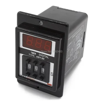 

ASY-3D black AC 220V time relay ASY series 220VAC timer