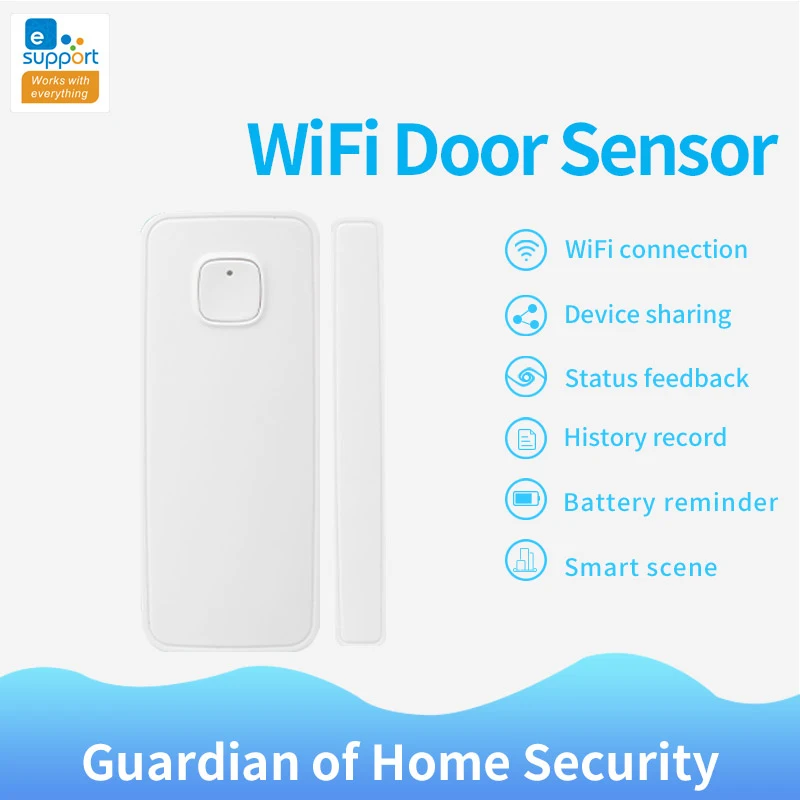 Ewelink Wifi Door Sensor App Control Door Security Alarm