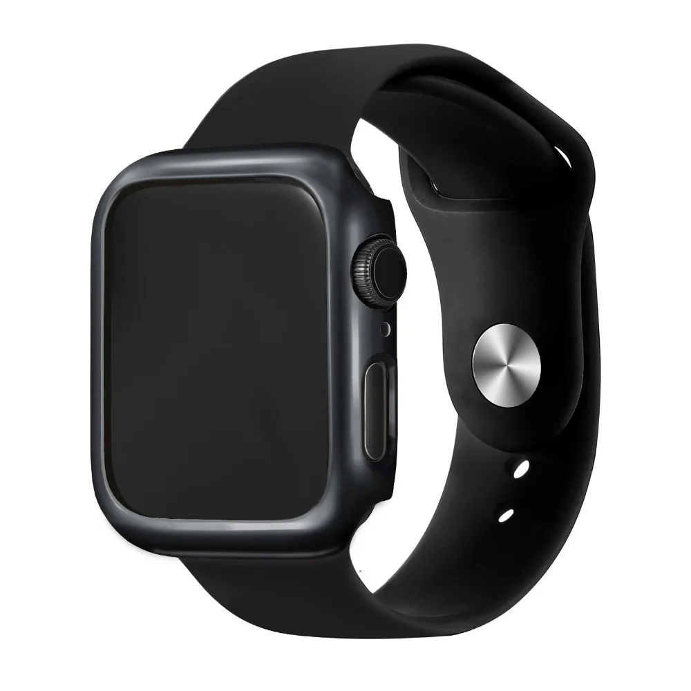 Защитный чехол для Apple Watch, версии 5/4/3/2/1 40 мм 44 мм пластиковая рама ПК чехол s для наручных часов iWatch, версия 3, 2, 42 мм, 38 мм