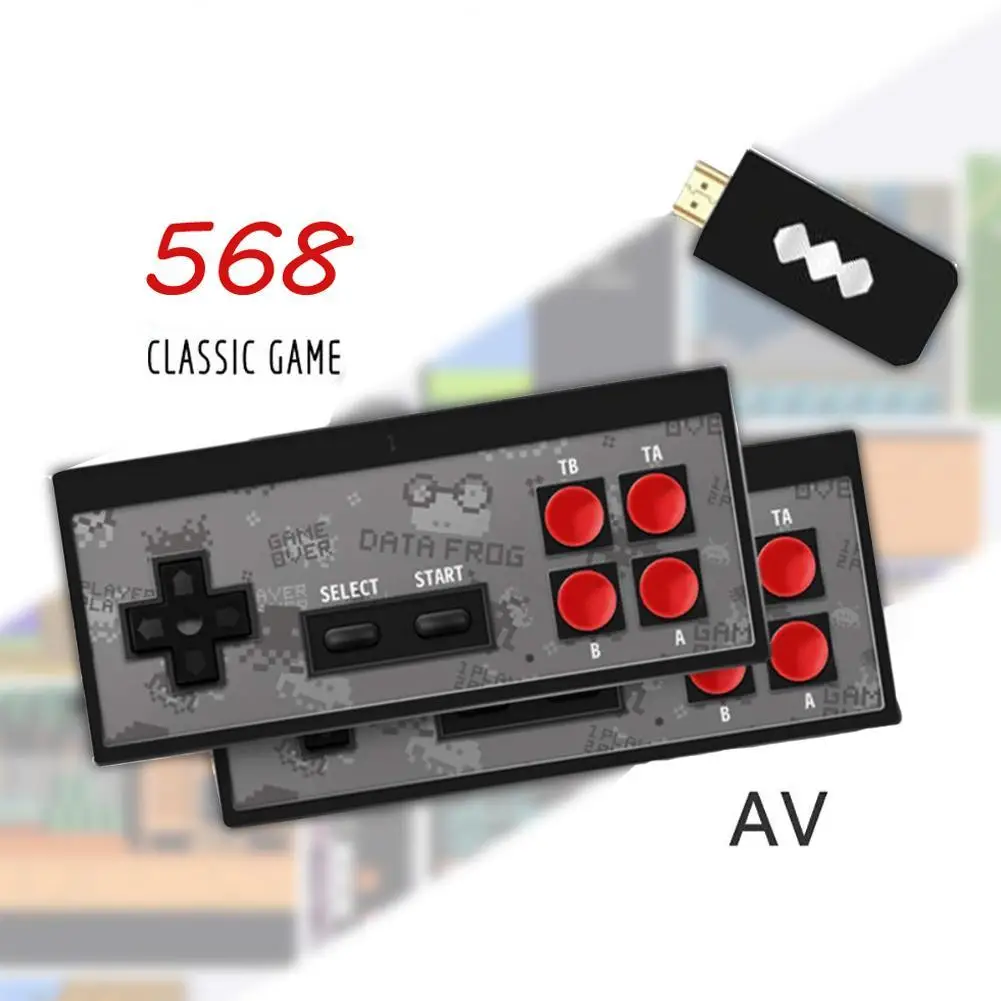 Встроенный 500/620 игр Мини ТВ игровая консоль 8 бит Ретро Классический Ручной игровой плеер AV выход видео игровая консольная игрушка Подарки