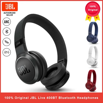 JBL Live 400BT Wireless Bluetooth Headphones AI Smart Earphones Voice Assistant Sports Headset with Mic Multi-Point Connection 1