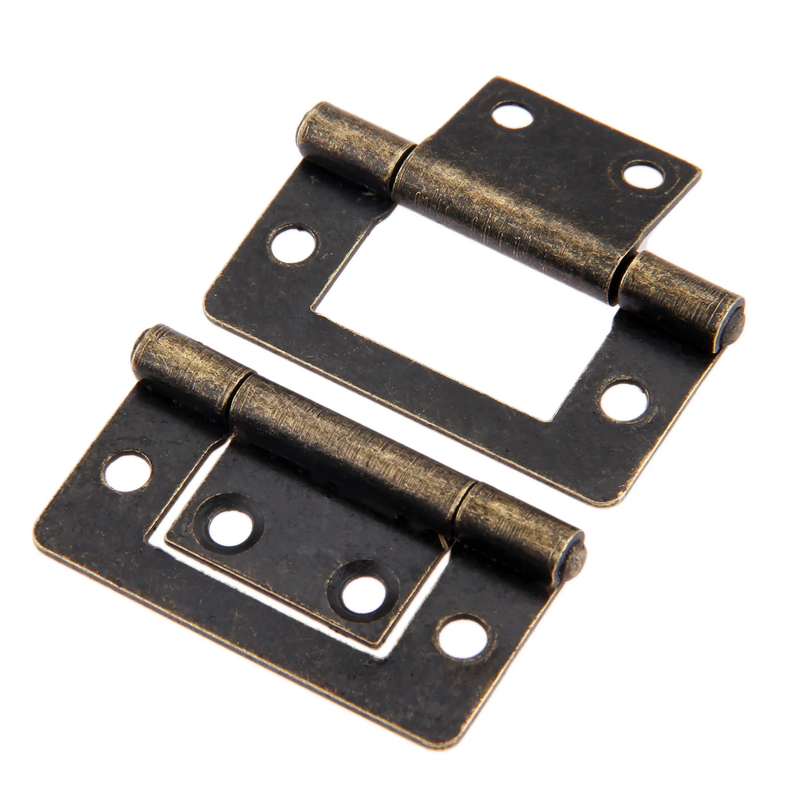 Винтажные мебельные петли 2 шт. дверные ящики железные для багажа антикварные