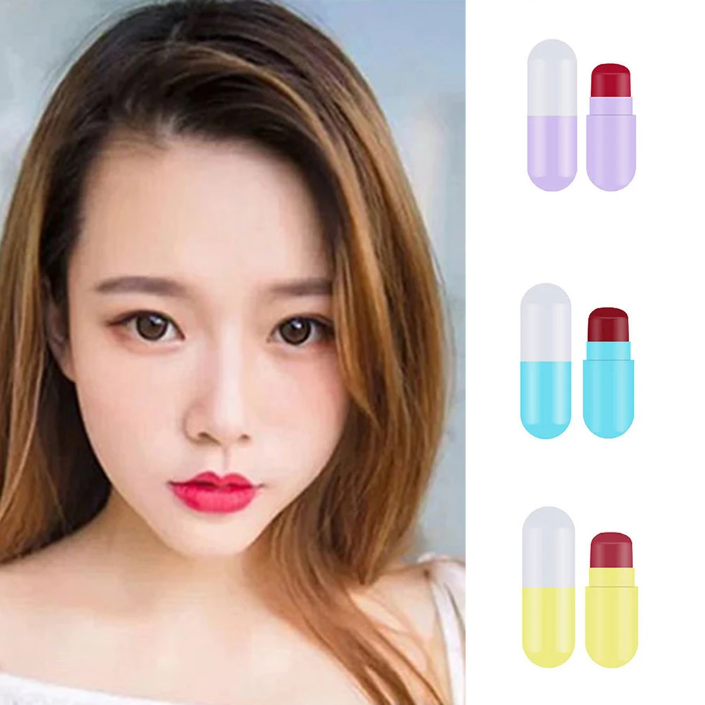 Mini Capsule Sexy Waterproof Long Lasting Moisturizing Lipstick Women Cosmetics Mini capsule design, unique and easy to carry.