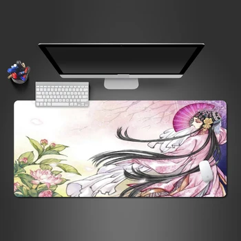 

Fresh Chinese Style Beautiful Girl Mouse Pad High Quality Washable Pads Home Computer Keyboard Professional Popular Mouse Pad