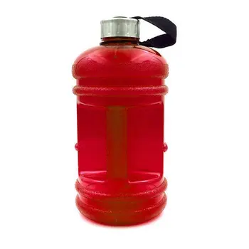 

2.2L Large Capacity Multifunctiona Dumbbell Shape Water Bottle Portable Sport Gym Fitness push cap Water Kettle With handle 2019