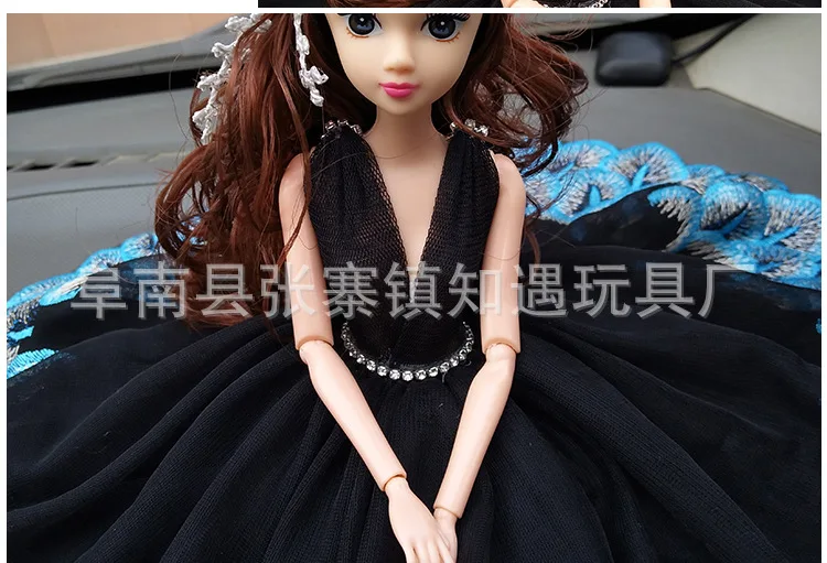 car accessories decoration wedding dress doll wedding birthday gift car fashion decoration car doll