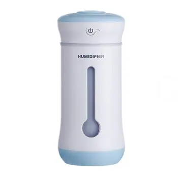 

Multifunction 3-in-1 Air Humidifier Essential Oil Diffuser with LED Light USB Fan Air Purifier for Home Aromatherapy