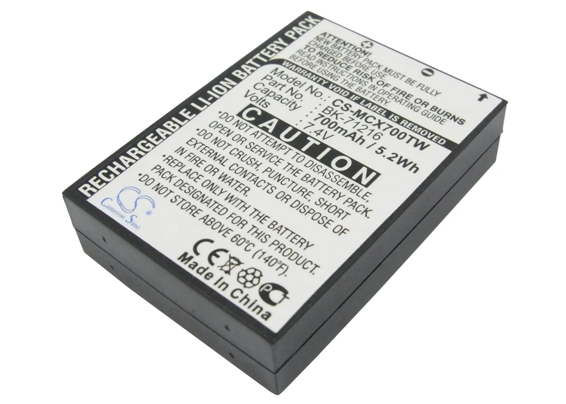 Cameron Sino Rechargeble Battery for Olympus X-750 