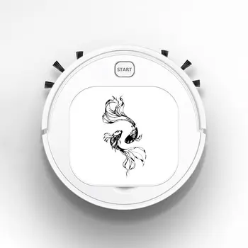 

Rechargeable Smart Vacuum Cleaners Robot 3 in 1 1800Pa USB Auto Smart Sweeping Dry Wet Mop Strong Suction Sweeper Fishes Water