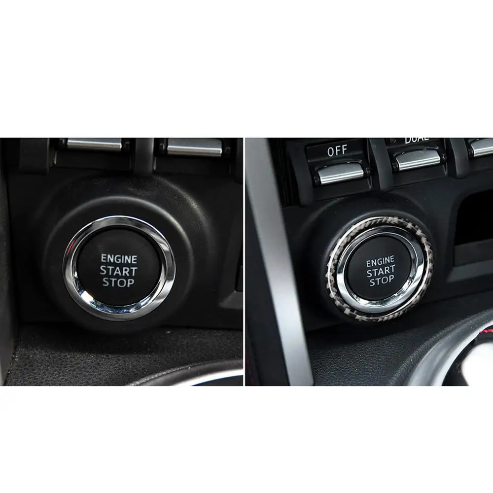 2 комплекта автомобильные наклейки из углеродного волокна для Subaru BRZ Toyota 86 13
