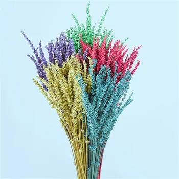 

50g/bundle, Lavender Natural Dried Preserved Dancing Flowers,Real Forever Flower Grass Branch For Home Decor Wedding