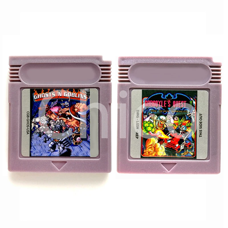 

Gargoyles Quest II Ghosts n Goblins Video Game Memory Accessories Cartridge Card for 16 Bit Console