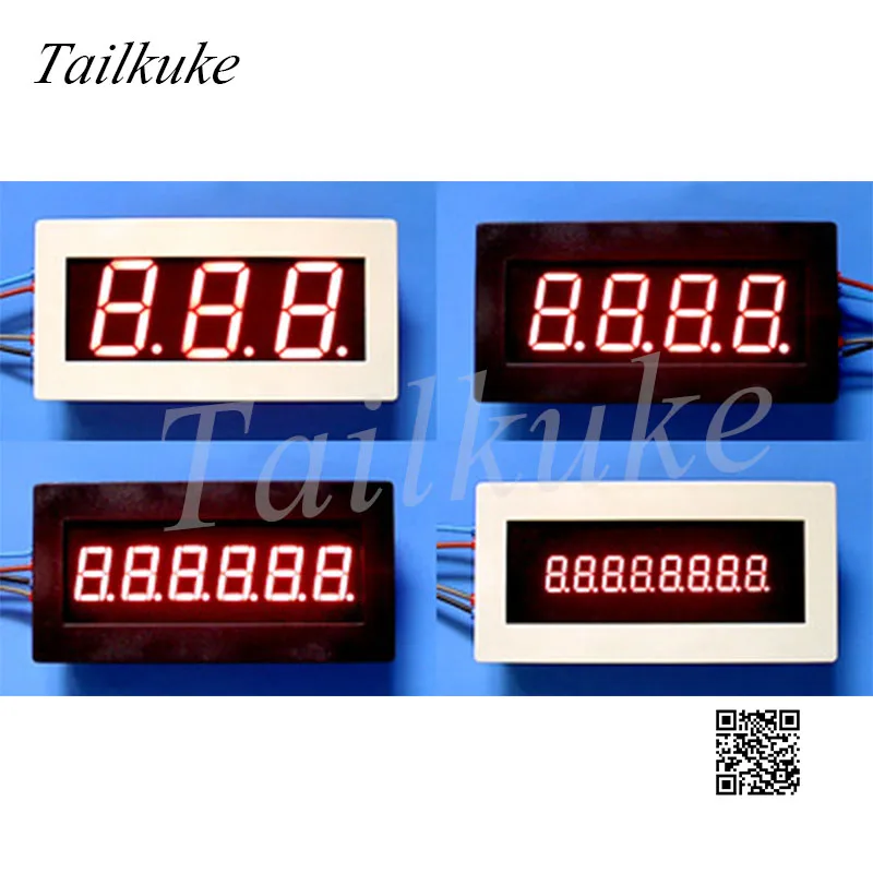 96x48 3 Бит 4 бит 6 8 Modbus RTU цифровая трубка RS485 измерительная головка ПЛК