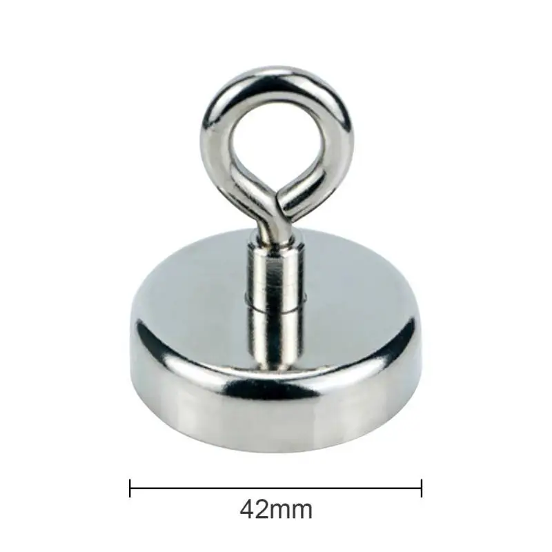 Мощный круглый неодимовый магнит с потайным отверстием и Eyebolt