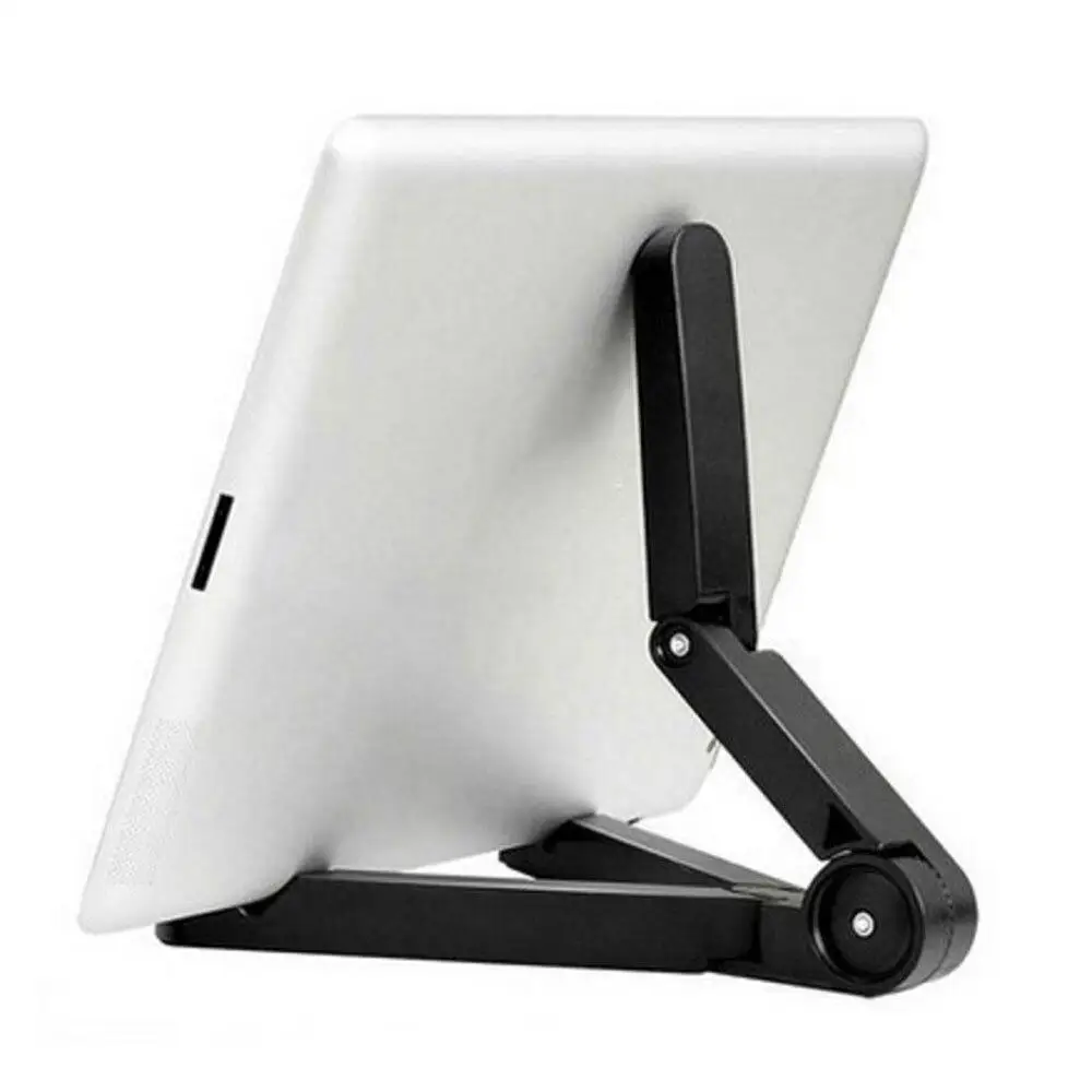 

For iPad Tablet PC Mobile Phone Holder Foldable Adjustable Angle Tablet Bracket Stand Holder Mount Less Than 10 Inch