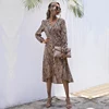 On Sale Fashion Women Dresses Wrap Fall Clothes Spring Frocks Long-Sleeve Office Midi Elegant 1005001340584018