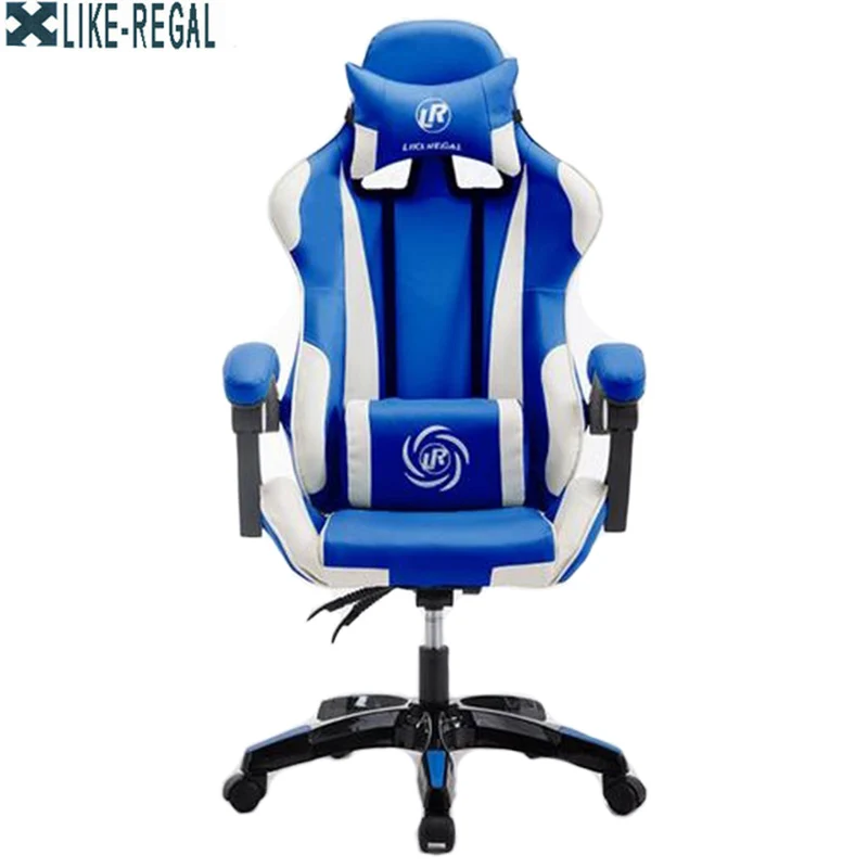 LIKE REGAL WCG игровой Стул босса/офис/высокая плотность надувная губка/может лежать/360 градусов можно поворачивать/компьютерное кресло - Цвет: Color7