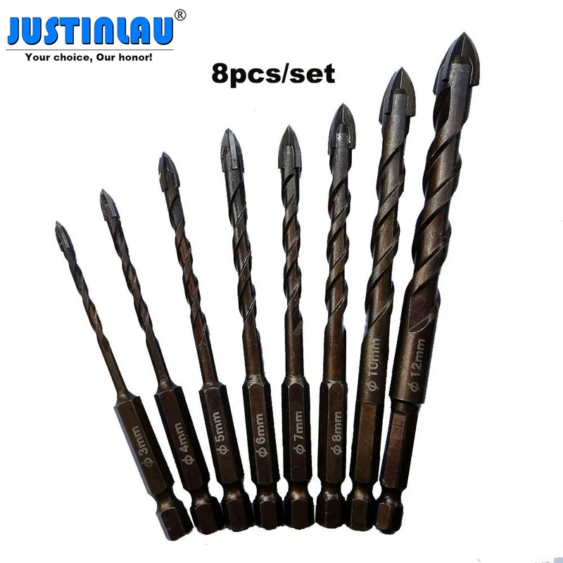 JUSTINLAU 8 шт./компл. перекрестные шестигранные насадки для плитки стекло Керамика