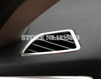 

For BMW X6 E71 2009-2014 Inner Dashboard Side Air Vent Outlet Cover Trim 2pcs