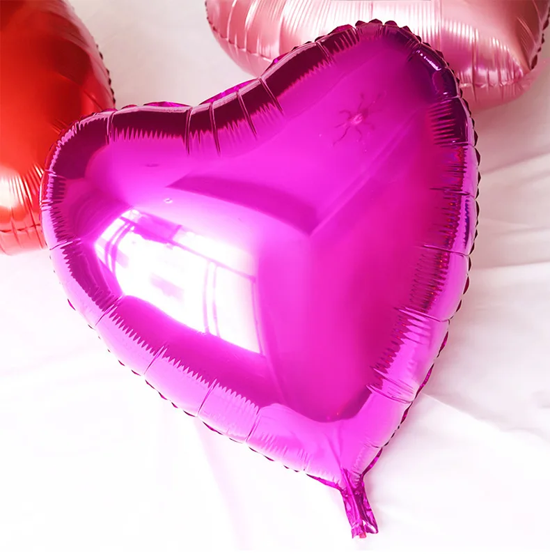 Очень большой 32-дюймовый сердце Форма Фольга праздничные воздушные шары украшения воздушный шар из фольги для дня рождения Свадебное предложение на сайте Decora