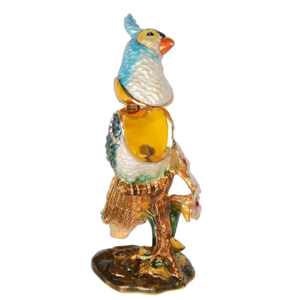 HURRISE Figurine D'oiseau Boîte à Bibelots Oiseau Statue D'Oiseau
