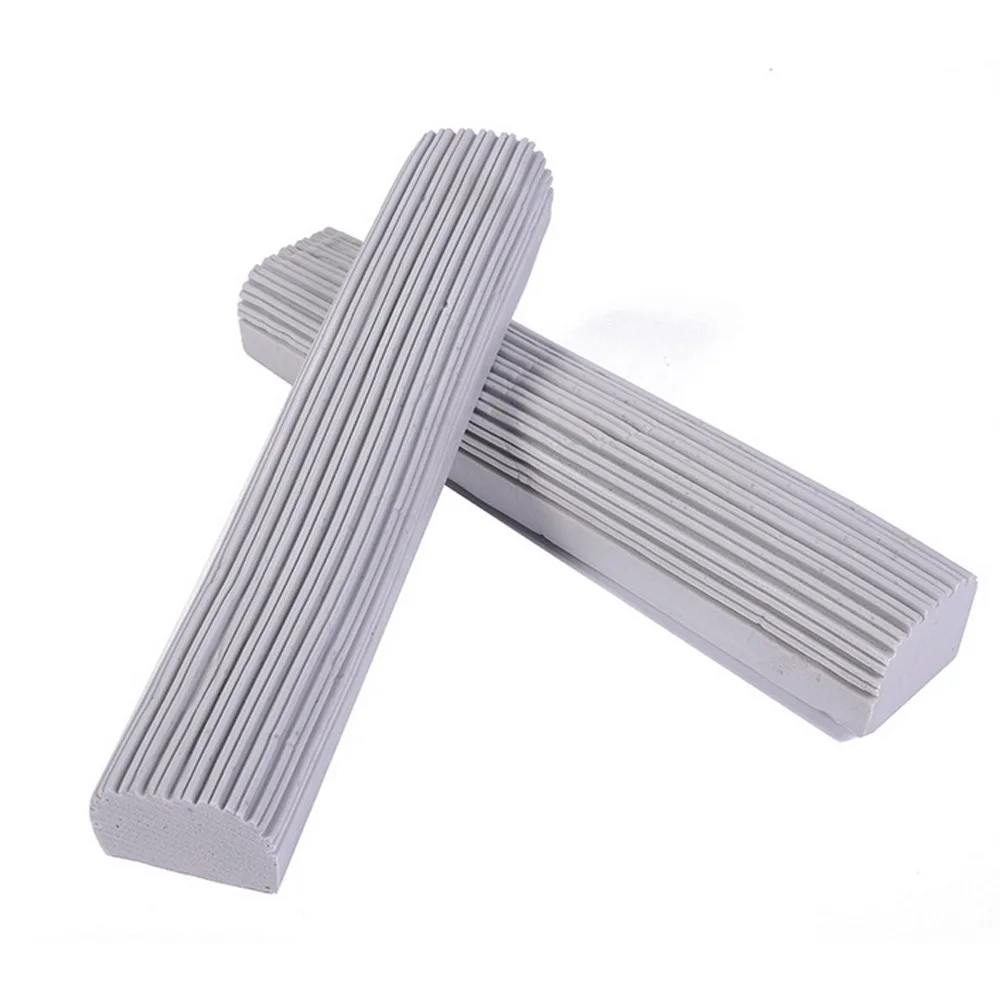 Светло-серый 2pcs/set Absorbent Mop Head Floor Sponge Mop Roller Head Replacement Absorbent 28cm Household Cleaning Tool - Цвет: Светло-серый