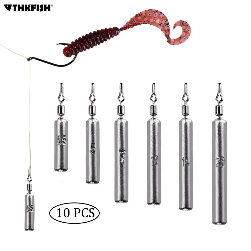 Thkfish Drop Shot Fishing Sinker 3.5g 5g 7g 10g 14g 20g Fish Weight