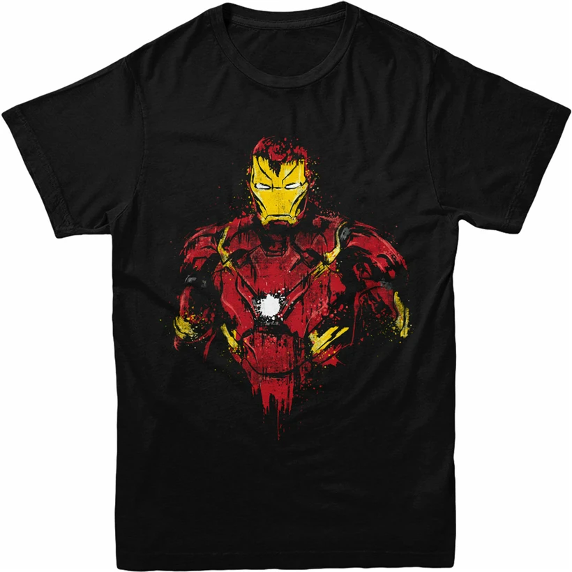 Iron Man T Shirt Avenger Iron Man Birthday Gift Unisex Adult Mens Top