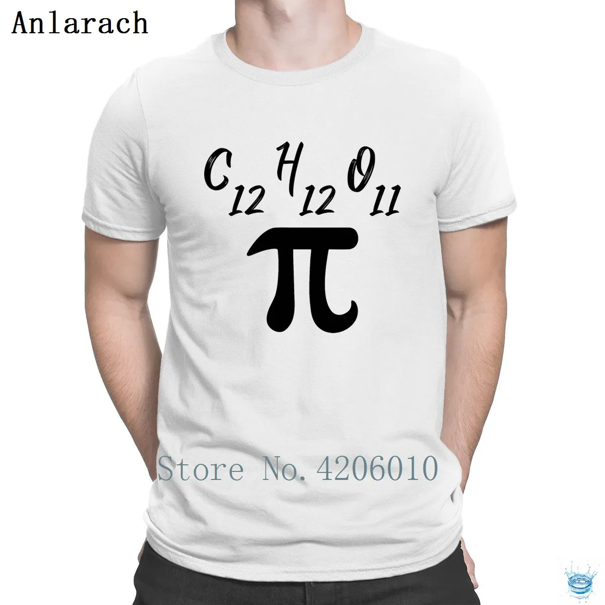 Футболка с надписью Happy Pi Day Formula, красивые Топы в стиле хип-хоп, Мужская футболка, слоган размера плюс, 3xl, Anlarach, интересный