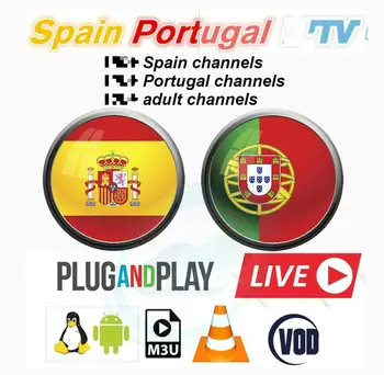

Spanje IPTV Spaanse Kanaal M3u Abonnement Iptv UK Italie Spaans frankrijk Duitsland Portugal For Android Box Enigma2 m3u