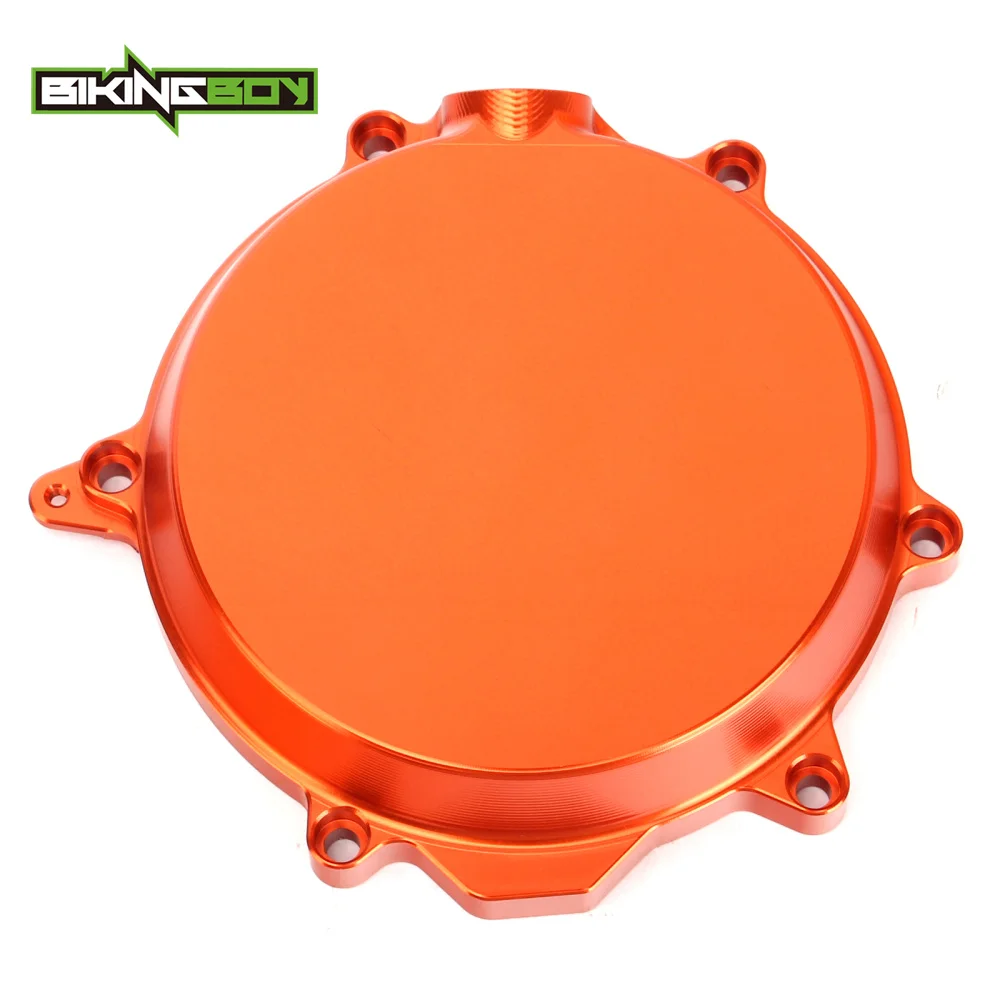 BIKINGBOY CNC покрытие моторного сцепления защита для KTM SX-F 250 2005-2012 XC-F 250 2006-2012 EXC-F 250 2007-2013 XCF-W 250 2008-2013 - Цвет: Orange