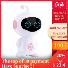 Детский интеллект WiFi Раннее Обучение Игрушка Обучение чат образование компаньон история робот