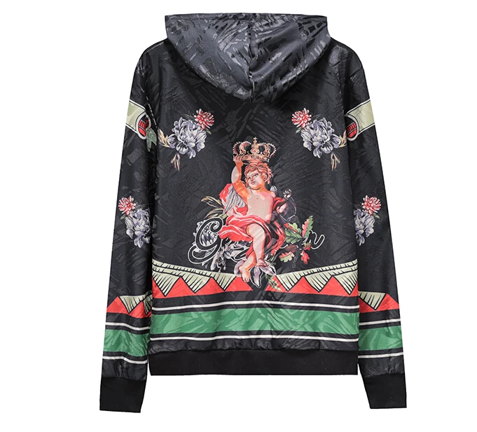 

Spring and Autumn New Sanitary Clothes Men's Fashion Individual Letter Printing Slimming Top Coat hoodies Men's Fashion