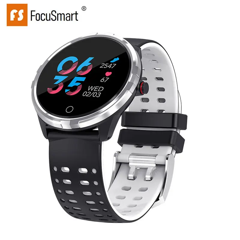 Смарт-браслет FocusSmart X7 водонепроницаемый фитнес-трекер IP68 с пульсометром и